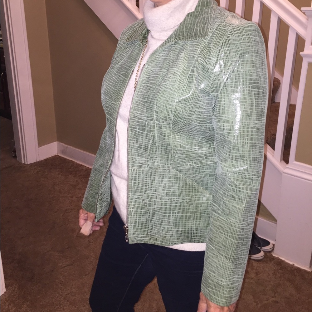 Alfani leather jacket